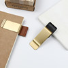 Creative notebook pen with brass insert