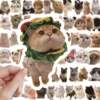 60 pieces of ins style cute cat and puppy stickers, animal phone cases, laptop suitcases, handbag decorations