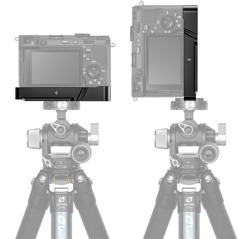 leofoto徕图索尼微单相机A7C2/A7CR专用底板相机竖拍底座L快装板-图1