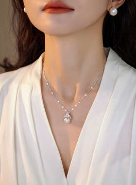 绝美！温柔轻奢气质纯银项链