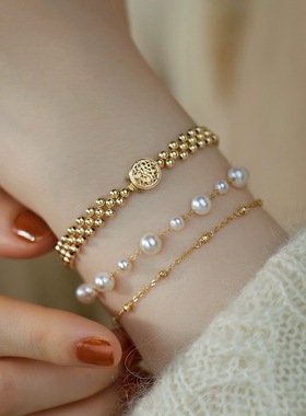 淡水珍珠手链2024年新款