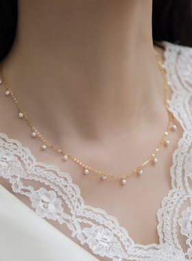 赛赛莉安珍珠简约气质2024新款