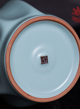 龙泉青瓷中式汝窑仿古陶瓷花瓶