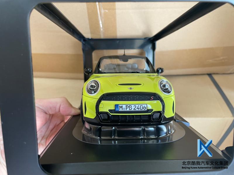 MINI迷你原厂 F56F57轿跑敞篷 MINI Cooper S汽车模型车模 1:18-图2