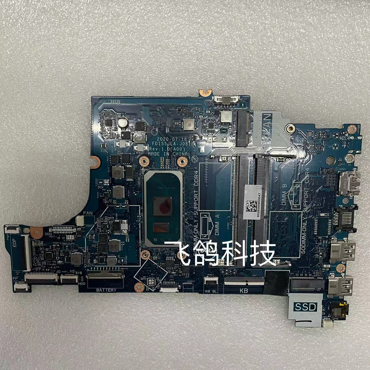 DELL insprion 3493 3593 5593 3793 5493主板 I3 I5 I7 LA-J081P - 图3