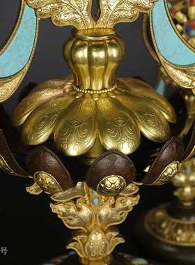 慧宝专利新品八吉祥小号黄铜八宝