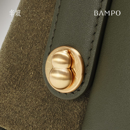 【七夕礼物】BAMPO半坡禾序hobo包 头层牛皮托特包新款大容量斜挎 - 图2