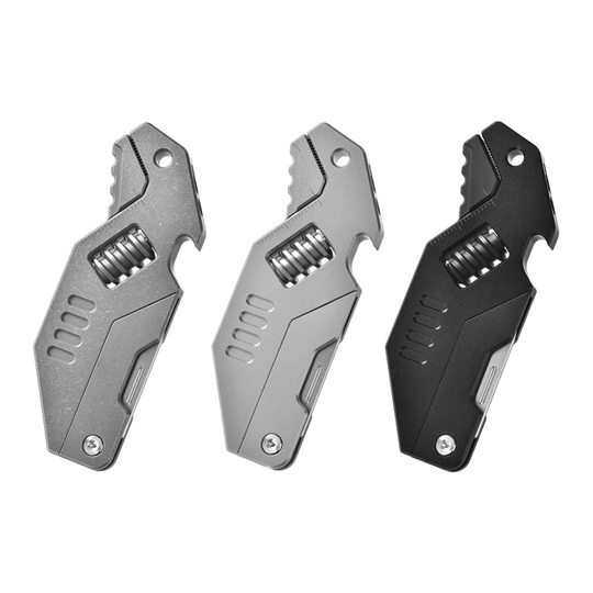 随身edc五金工具带扳手野营多功能刀 m390户外露营求生便携折叠