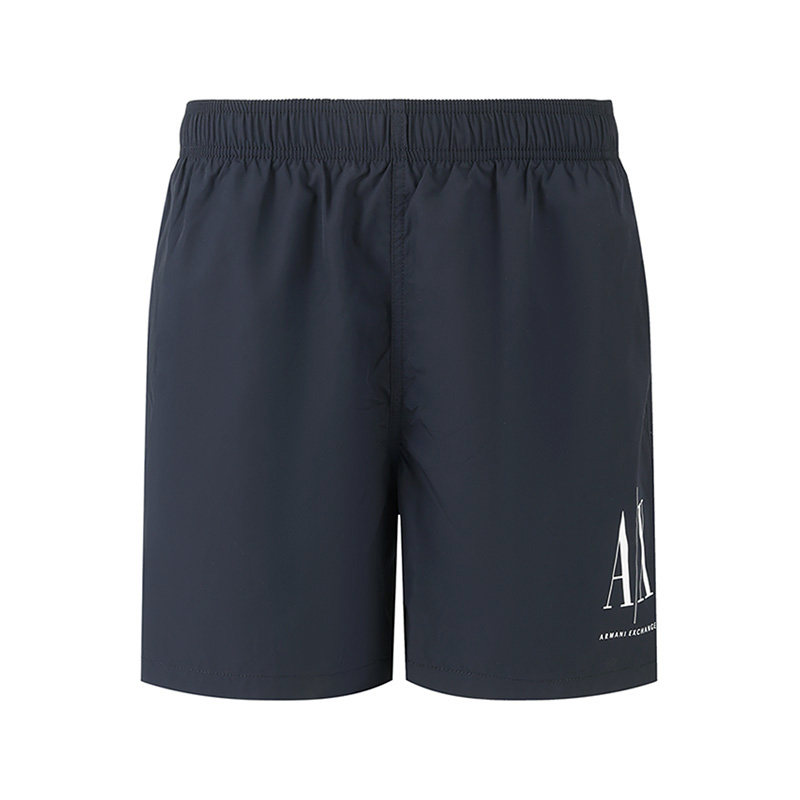 Armani Exchange阿玛尼 男士休闲游泳短裤沙滩裤银泰百货 300095,淘宝优惠券,粉丝福利购,淘宝优惠卷