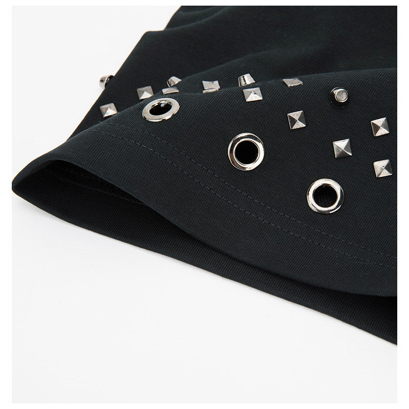 versace jeans黑色棉质休闲t恤 银泰百货精品T恤