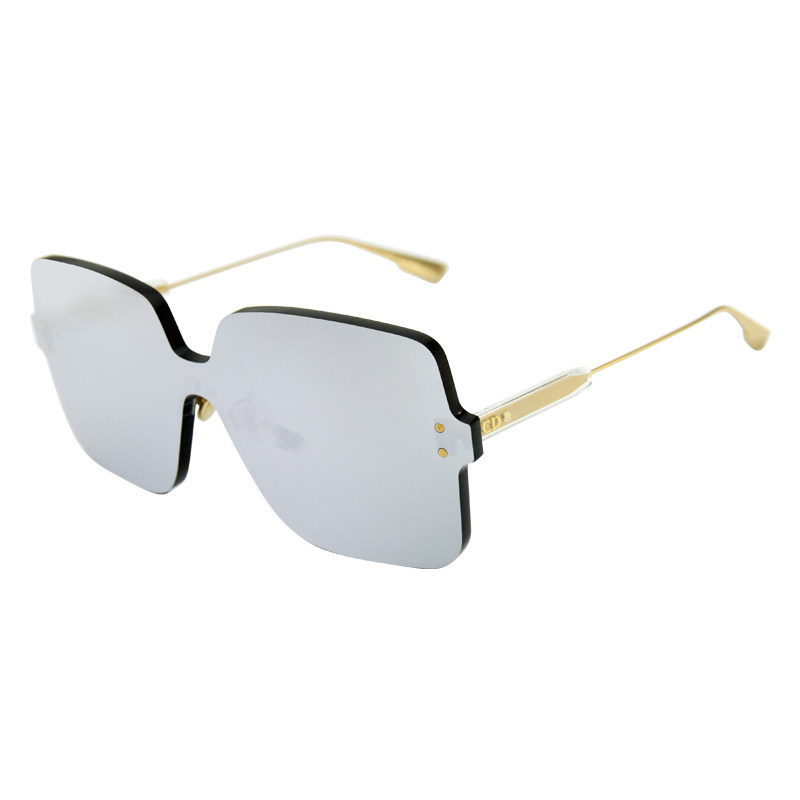 dior无框男女款炫酷韩版多色太阳镜 银泰百货精品太阳眼镜