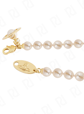Vivienne Westwood西太后 26春夏新品 女士仿珍珠土星项链300217