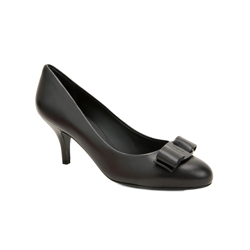 salvatore ferragamo /菲拉高跟鞋 银泰百货精品单鞋