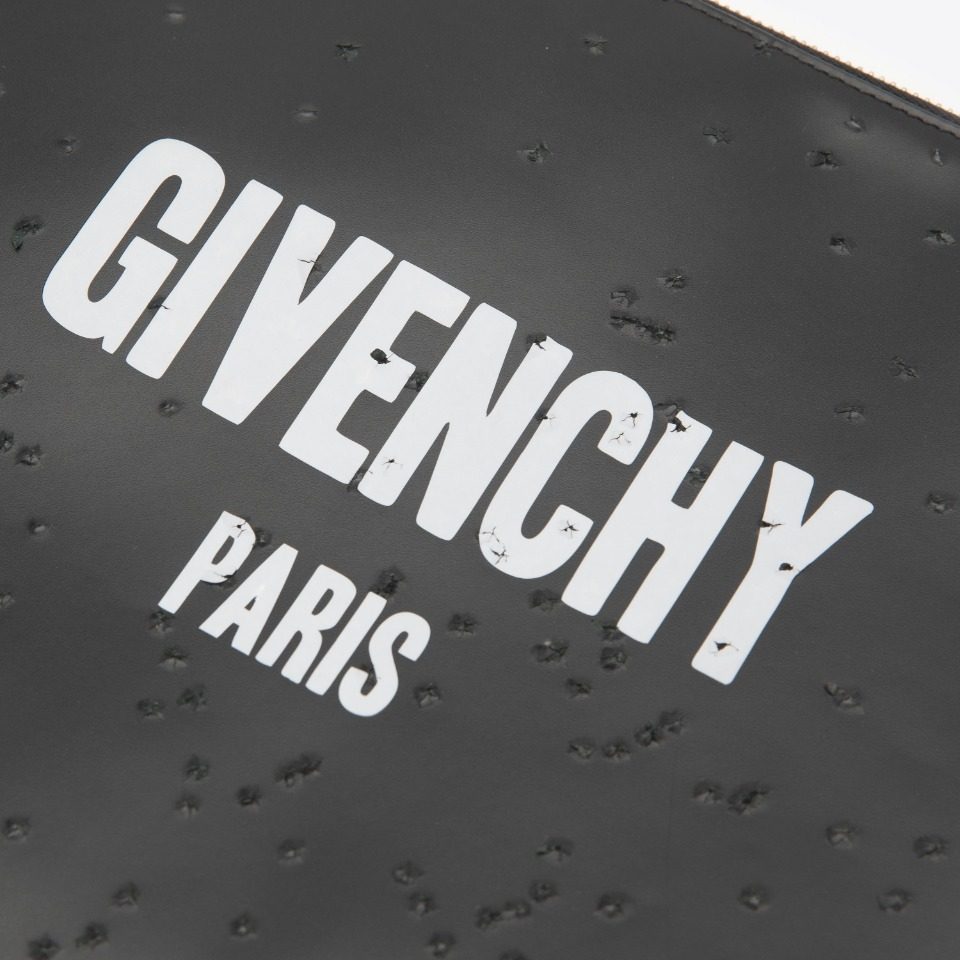 GIVENCHY纪梵希 新品男士logo破坏潮流手拿包银泰百货精品 301604,淘宝优惠券,粉丝福利购,淘宝优惠卷