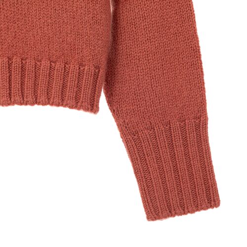 ACNE STUDIOS 春季新款女士黑色短款开衫毛衣银泰百货精品301574 - 图2