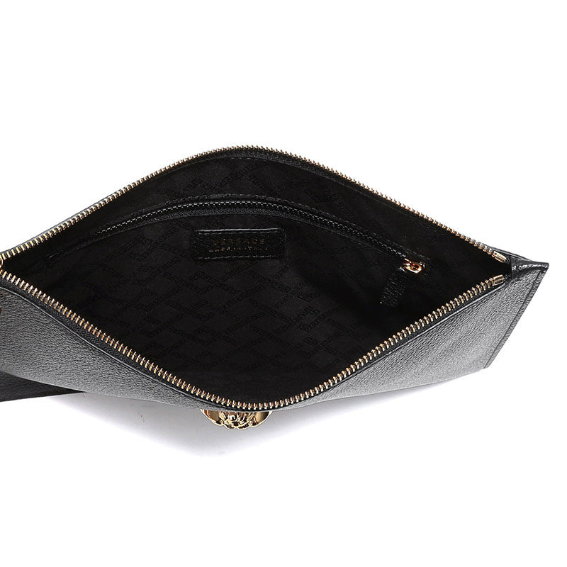 versace /范思哲男士黑色手拿包 银泰百货精品男士包袋