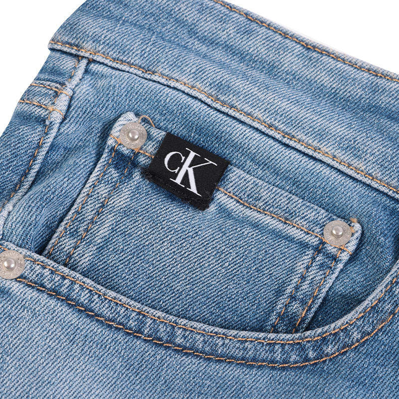 calvin klein jeans /男士简约长裤 银泰百货精品牛仔裤