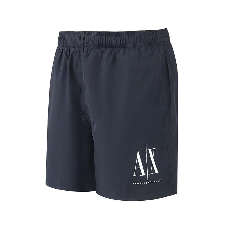 Armani Exchange阿玛尼 男士休闲游泳短裤沙滩裤银泰百货 300095,淘宝优惠券,粉丝福利购,淘宝优惠卷