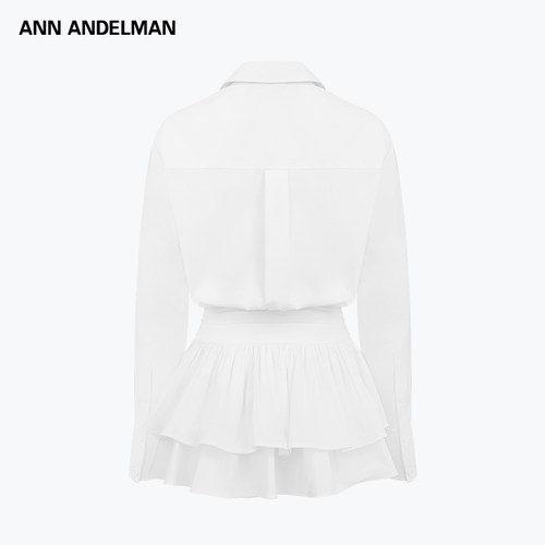 ANN ANDELMAN 秋冬新款女士衬衫式长袖连衣裙银泰百货 301286 - 图0