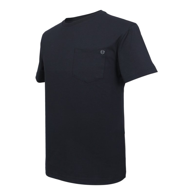 versace jeans男士黑色短袖t恤衫 银泰百货精品T恤