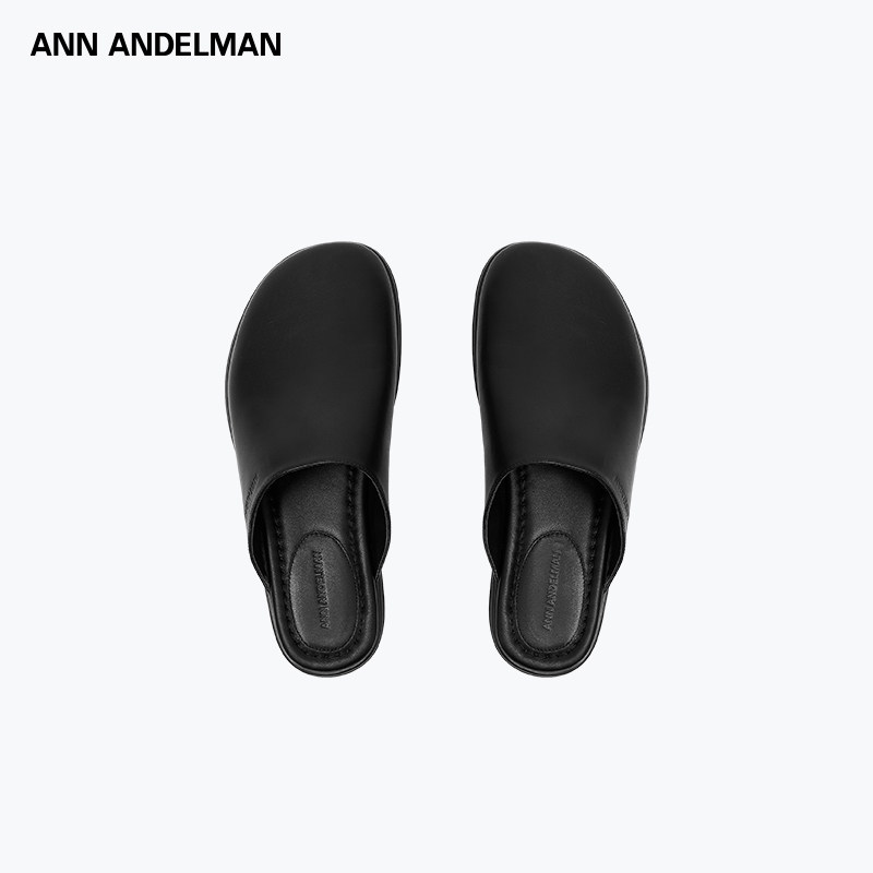 【明星同款】ANN ANDELMAN 25夏季舒适穆勒拖鞋包头凉拖301286 - 图1