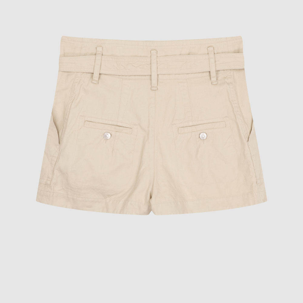 ISABEL MARANT ETOILE 亚麻透气女士直筒休闲短裤银泰百货 301604,淘宝优惠券,粉丝福利购,淘宝优惠卷