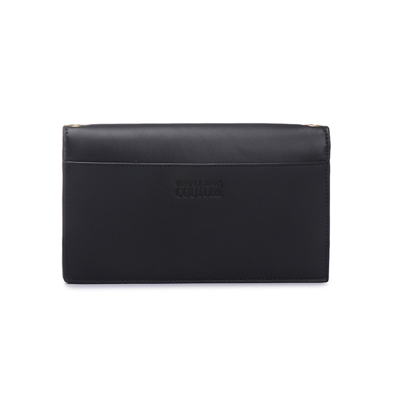 范思哲女士心形装饰长款单肩包 银泰百货精品女士包袋