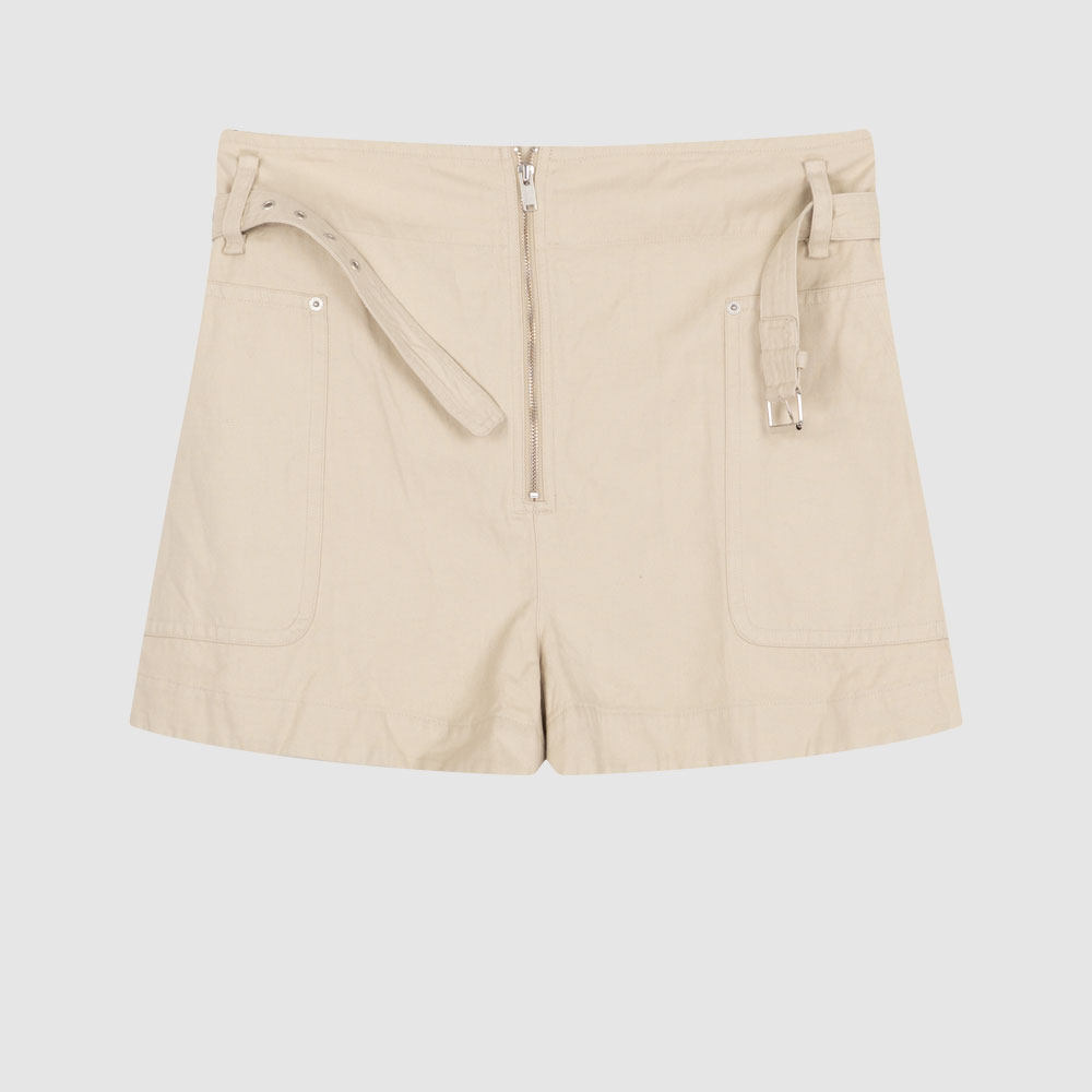 ISABEL MARANT ETOILE 亚麻透气女士直筒休闲短裤银泰百货 301604,淘宝优惠券,粉丝福利购,淘宝优惠卷