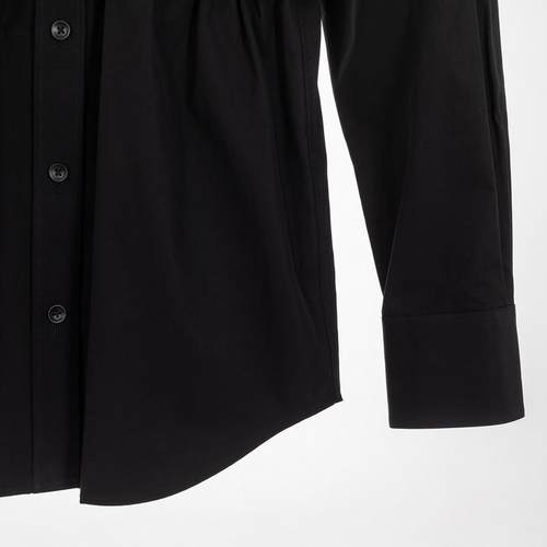 Alexander Wang/ 秋冬女士方领腰带长袖衬衫银泰百货 301574 - 图2