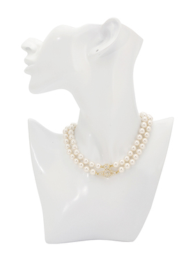 Vivienne Westwood/西太后 女士双层珍珠颈链项链银泰百货 300217