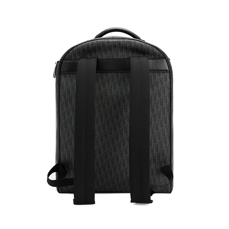 dior homme印花皮革材质双肩背包 银泰百货精品双肩背包