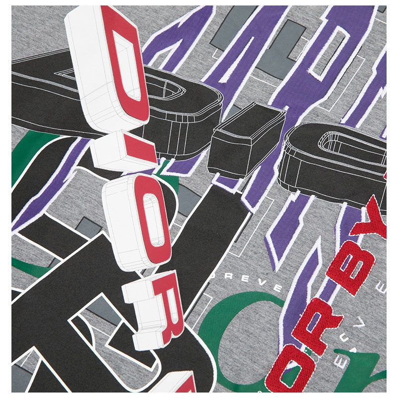 dior /迪奥灰色印花装饰纯棉t恤衫 银泰百货精品T恤