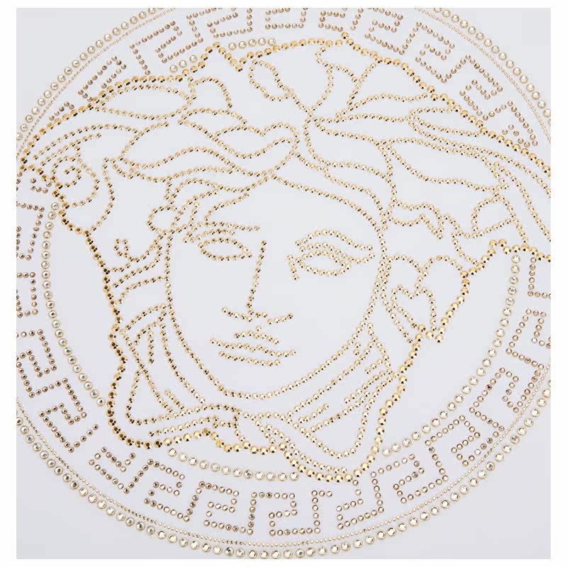 gianni versace白色棉质经典t恤 银泰百货精品T恤