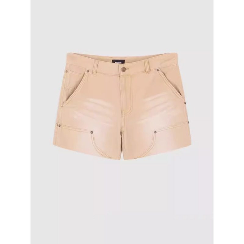 WE11DONE 夏季女士时尚个性百搭渐变直筒休闲短裤银泰百货 301604,淘宝优惠券,粉丝福利购,淘宝优惠卷