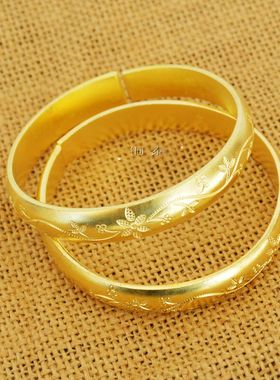 手镯铜手镯滇艺纯铜民族风