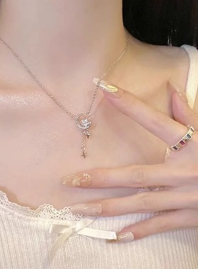 星河晚宴S925纯银锁骨链礼物