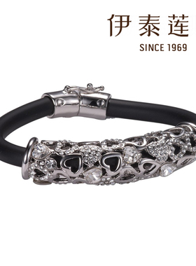 心的守护橡胶手链磁吸双扣手镯