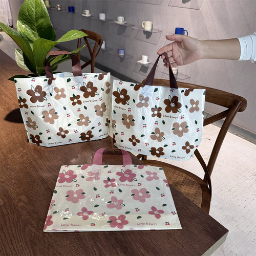 服装店用塑料女装店批发塑料手提袋子包装购物收纳礼品袋时尚外出 - 图1