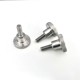 304 stainless steel knurled screws step hand twist