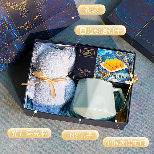 喜饼宝宝百日宴满月伴手礼一十周岁儿童生日百天回礼品实用礼盒装 - 图2