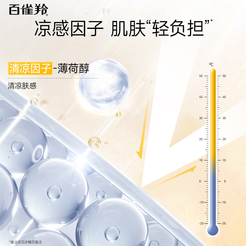 【全新升级】百雀羚银河防晒霜男女秋冬隔离乳清爽SPF50+防紫外线