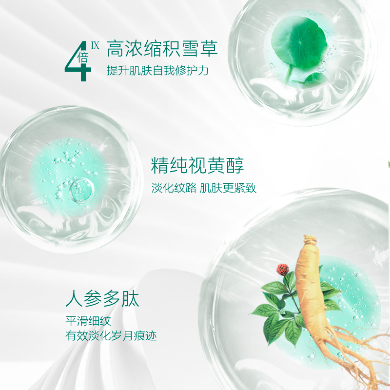 百雀羚旗舰店【新年礼物】百雀羚帧颜淡纹修护保湿抗初老水乳套装视黄醇紧致1