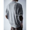 Super Worsted Wool Lapel Genuine Leather Warm Men's