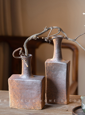 景德镇台面小花器侘寂风茶几