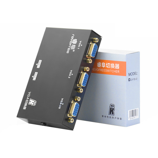 Ruifu vga switch desktop input and output