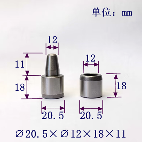 20.5mm橡胶硅胶模具导柱导套精准定位销套精密级模具配件导柱导套 - 图3