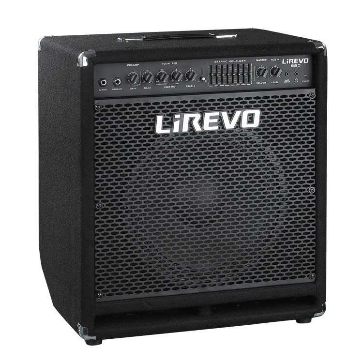 LIREVO 利瑞沃80瓦电贝司bass练习排练音响 B80电贝斯音箱80W - 图1