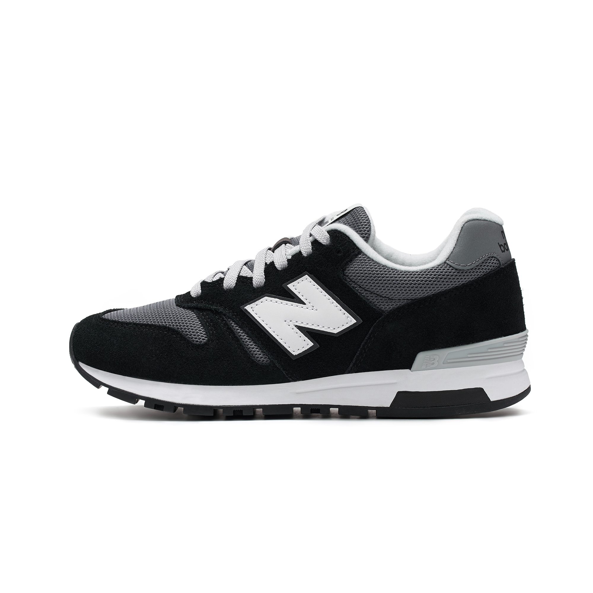 New Balance NB官方新款男女情侣经典复古灰色运动休闲鞋ML565CLG-图1