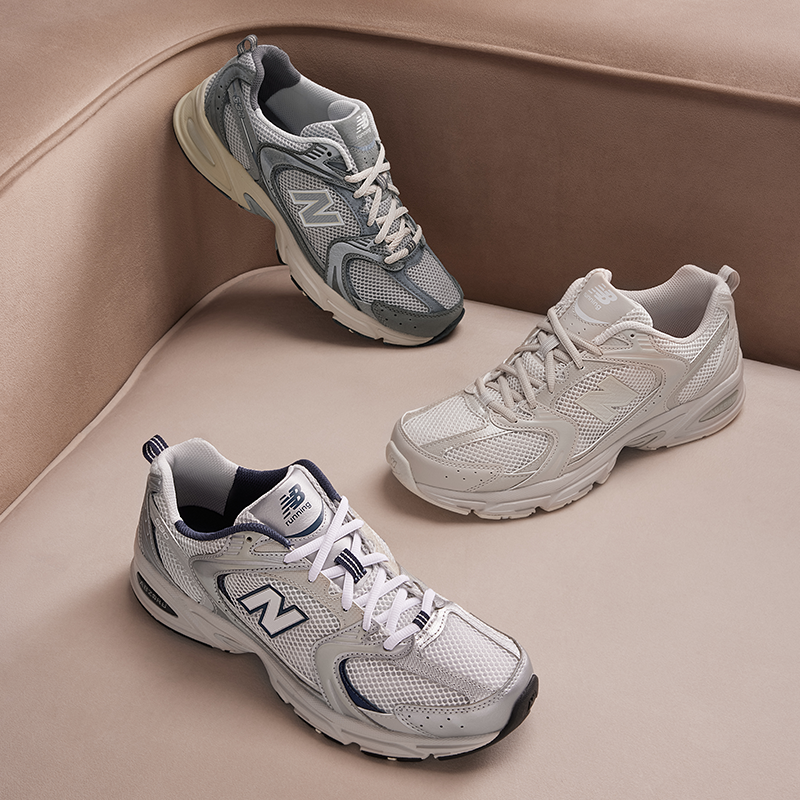 New Balance NB官方正品男女情侣复古灰色运动休闲老爹鞋MR530TG