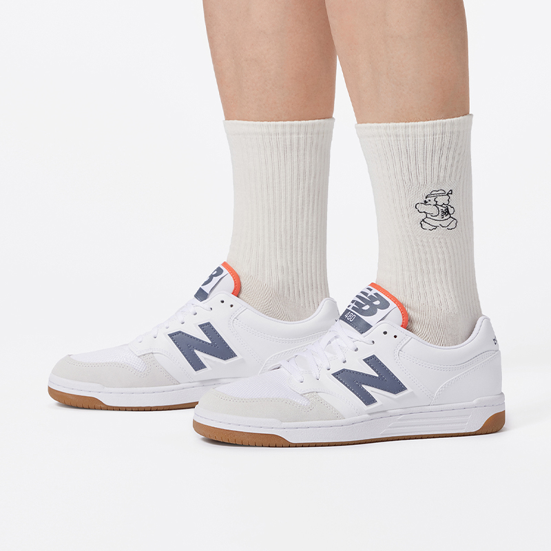 【向心生活】New Balance NB官方24年夏男女跑步小狗长袜LAS42402 - 图3